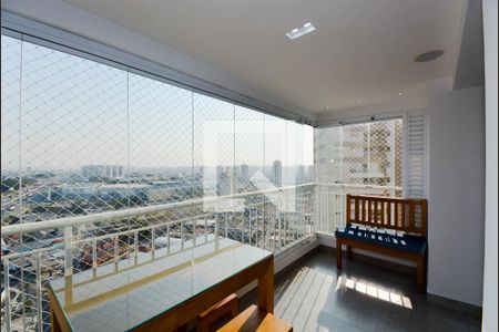 Varanda da Sala de apartamento à venda com 2 quartos, 71m² em Vila Augusta, Guarulhos