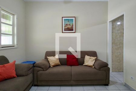 Sala de casa para alugar com 3 quartos, 127m² em Vila Tupi, Praia Grande