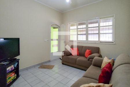 Sala de casa para alugar com 3 quartos, 127m² em Vila Tupi, Praia Grande