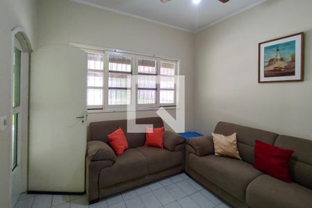 Sala de casa para alugar com 3 quartos, 127m² em Vila Tupi, Praia Grande