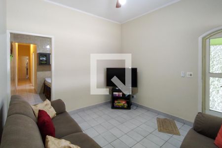 Sala de casa para alugar com 3 quartos, 127m² em Vila Tupi, Praia Grande