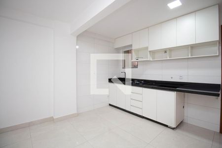 Cozinha e Área de Serviço de apartamento para alugar com 1 quarto, 34m² em Setor Habitacional Vicente Pires, Brasília