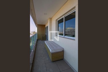 Varanda de apartamento à venda com 3 quartos, 208m² em Barra da Tijuca, Rio de Janeiro