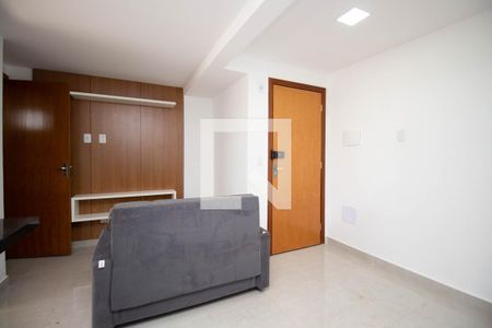 Cozinha e Área de Serviço de apartamento para alugar com 1 quarto, 34m² em Setor Habitacional Vicente Pires, Brasília