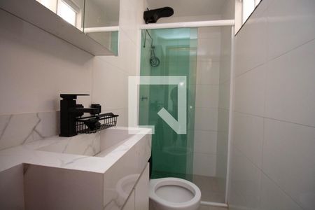 Banheiro Social de apartamento para alugar com 1 quarto, 34m² em Setor Habitacional Vicente Pires, Brasília