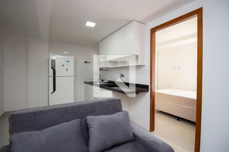 Sala de apartamento para alugar com 1 quarto, 34m² em Setor Habitacional Vicente Pires, Brasília