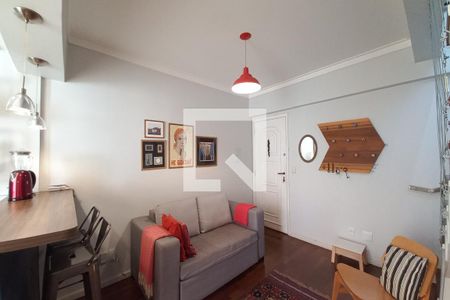 Sala de kitnet/studio para alugar com 1 quarto, 54m² em Centro, Campinas