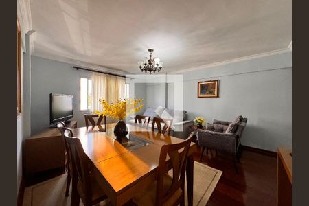 Sala de apartamento à venda com 2 quartos, 70m² em Vila Valparaíso, Santo André