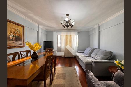 Sala de apartamento à venda com 2 quartos, 70m² em Vila Valparaíso, Santo André