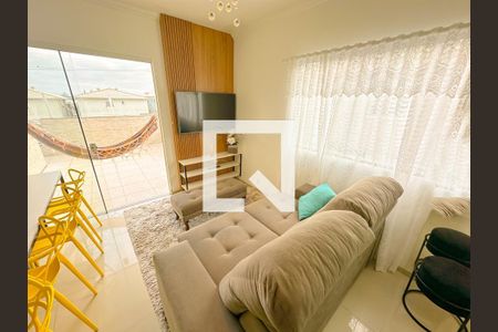 Sala de TV de apartamento para alugar com 1 quarto, 91m² em Ingleses do Rio Vermelho, Florianópolis