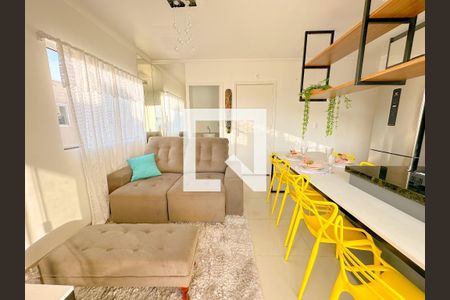 Sala de TV de apartamento para alugar com 1 quarto, 91m² em Ingleses do Rio Vermelho, Florianópolis