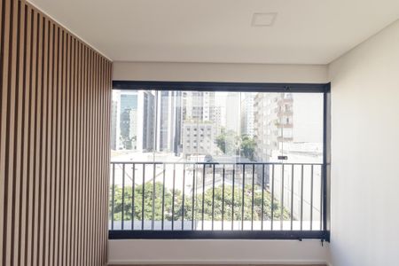 Varanda da Sala de apartamento à venda com 2 quartos, 60m² em Vila Buarque, São Paulo