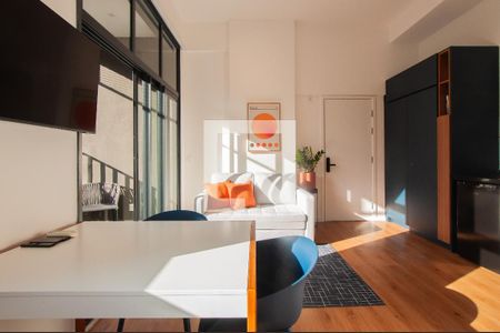 Studio de kitnet/studio para alugar com 1 quarto, 34m² em Pinheiros, São Paulo