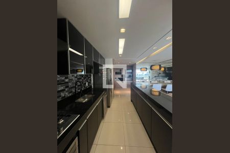 Sala/Cozinha de apartamento à venda com 3 quartos, 100m² em Vila da Serra, Nova Lima