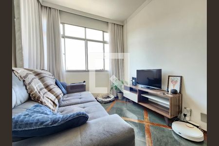 Sala de apartamento à venda com 3 quartos, 73m² em Sagrada Família, Belo Horizonte