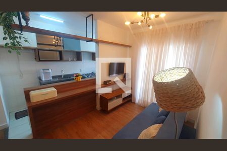 Sala de apartamento para alugar com 2 quartos, 70m² em Santa Terezinha, Paulínia