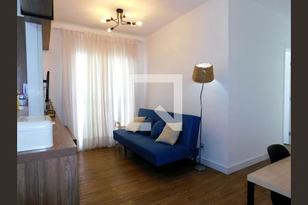 Sala de apartamento para alugar com 2 quartos, 70m² em Santa Terezinha, Paulínia