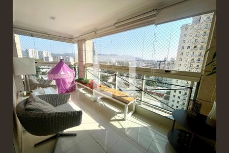 Sacada da Sala de apartamento à venda com 4 quartos, 160m² em Parque do Colégio, Jundiaí