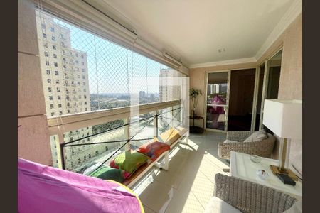 Sacada da Sala de apartamento à venda com 4 quartos, 160m² em Parque do Colégio, Jundiaí