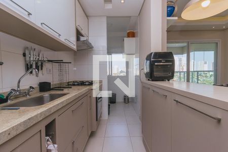 Sala/Cozinha/Área de Serviço de apartamento para alugar com 1 quarto, 57m² em Vila Ema, São José dos Campos