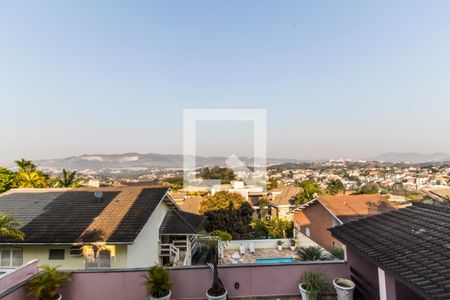 Vista da Sala de casa de condomínio para alugar com 6 quartos, 537m² em Alphaville, Santana de Parnaíba