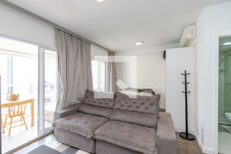 Sala/ Quarto de apartamento à venda com 1 quarto, 50m² em Vila Gertrudes, São Paulo