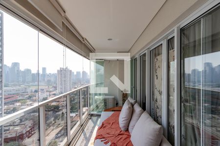 Varanda de apartamento para alugar com 1 quarto, 50m² em Vila Gertrudes, São Paulo