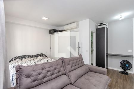 Sala/ Quarto de apartamento para alugar com 1 quarto, 50m² em Vila Gertrudes, São Paulo