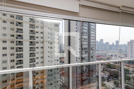 Varanda de apartamento à venda com 1 quarto, 50m² em Vila Gertrudes, São Paulo