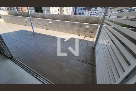 Varanda da Sala de apartamento para alugar com 2 quartos, 255m² em Campo Grande, Santos