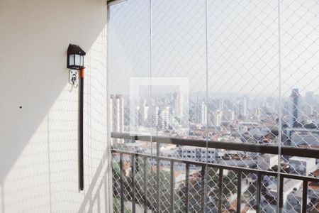 Varanda da Sala de apartamento para alugar com 3 quartos, 64m² em Carandiru, São Paulo