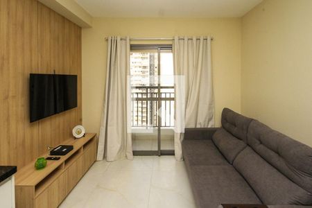 Sala de apartamento para alugar com 1 quarto, 38m² em Jardim Independência (são Paulo), São Paulo