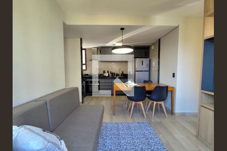 Sala de apartamento para alugar com 1 quarto, 52m² em Lourdes, Belo Horizonte