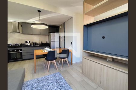 Sala de apartamento para alugar com 1 quarto, 52m² em Lourdes, Belo Horizonte