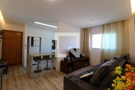 Sala de apartamento à venda com 3 quartos, 174m² em Vila Helena, Santo André