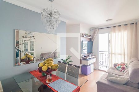 Sala de apartamento à venda com 2 quartos, 48m² em Jardim Monte Libano, Santo André