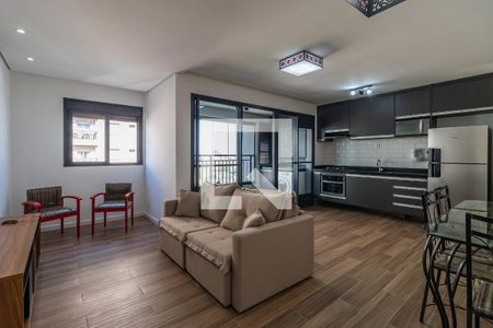 Sala de apartamento à venda com 2 quartos, 69m² em Alphaville, Barueri