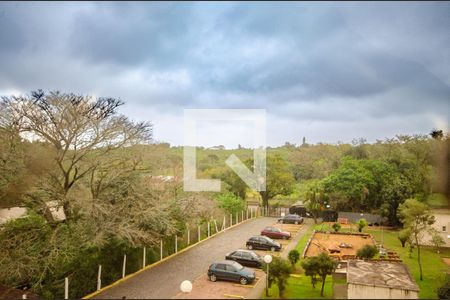 Vista da Sala de apartamento à venda com 2 quartos, 54m² em Vila Nova, Porto Alegre