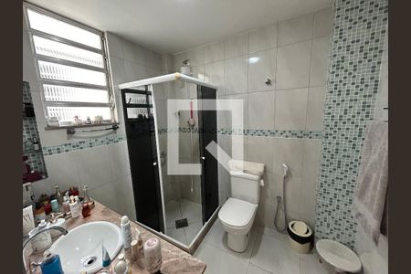 banheiro suíte de apartamento à venda com 3 quartos, 120m² em Vila Kosmos, Rio de Janeiro