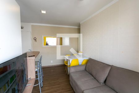 Sala de apartamento à venda com 2 quartos, 56m² em Vila Praia, São Paulo