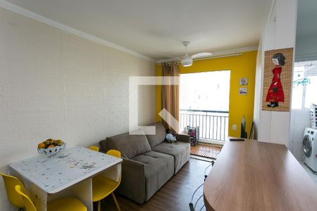 Sala de apartamento à venda com 2 quartos, 56m² em Vila Praia, São Paulo