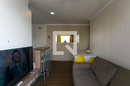 Sala de apartamento à venda com 2 quartos, 56m² em Vila Praia, São Paulo