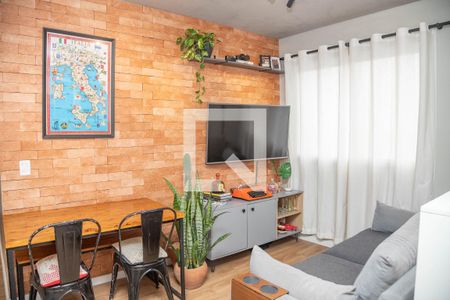 Sala de apartamento para alugar com 2 quartos, 45m² em Piraporinha, Diadema