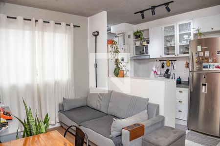 Sala de apartamento para alugar com 2 quartos, 45m² em Piraporinha, Diadema