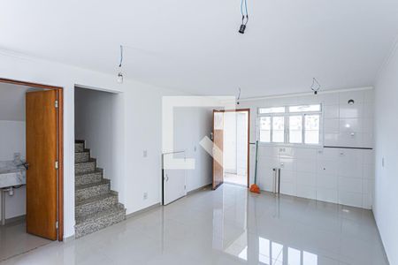 Sala e cozinha de casa à venda com 2 quartos, 99m² em Vila Pereira Barreto, São Paulo