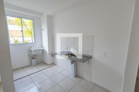 Cozinha americana de apartamento para alugar com 2 quartos, 51m² em Jardim Guanabara, Belo Horizonte