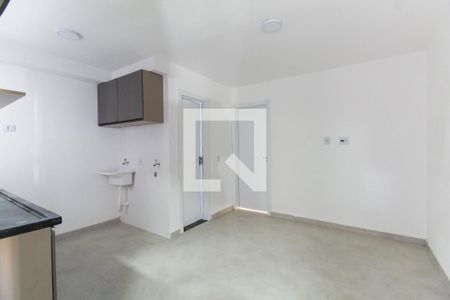 Sala/Cozinha de apartamento para alugar com 1 quarto, 30m² em Mooca, São Paulo