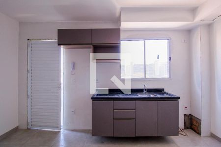 Sala/Cozinha de apartamento para alugar com 1 quarto, 35m² em Mooca, São Paulo