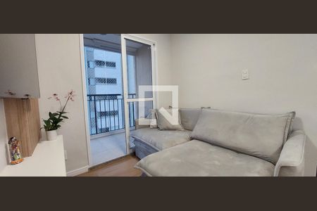 Sala de apartamento para alugar com 2 quartos, 47m² em Vila Valparaíso, Santo André