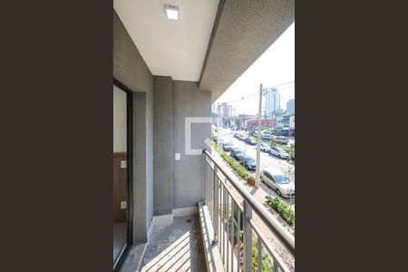 Varanda Quarto e Cozinha de kitnet/studio à venda com 1 quarto, 23m² em Ipiranga, São Paulo